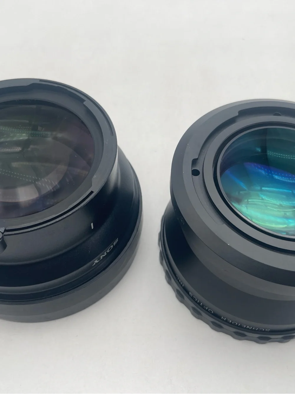 Sony Black Camera Lenses with Century Rear Cap